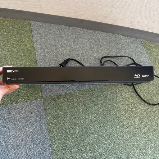 maxell アイヴィブルー 1TB 2チューナー ブルーレイレコーダー BIV-R1021 C