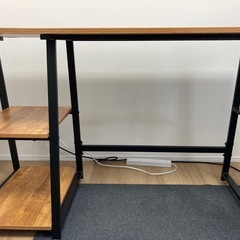 パソコンデスク 木目調 120×50cm