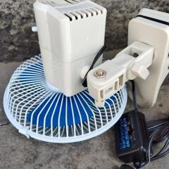 車シガーライター電源用小型扇風機　カーファン　動きますの画像