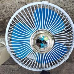 車シガーライター電源用小型扇風機　カーファン　動きますの画像