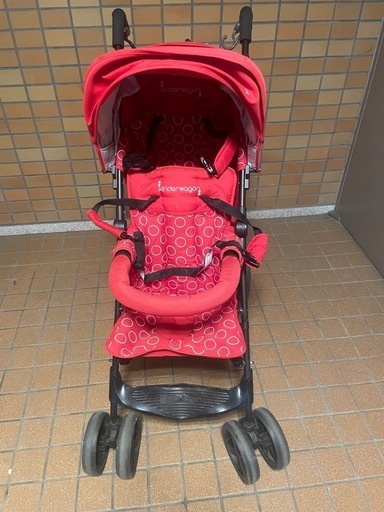 キンダーワゴンDUOシティホップ2 日本育児　2人乗りベビーカー