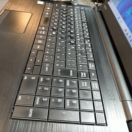 激速SSD 東芝ノートパソコン 第8世代Core-i7 / SSD 256ギガ
