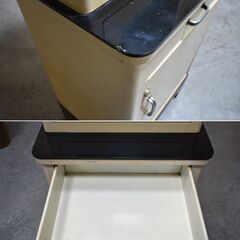 ≪yt1885ジ≫ HAMILTON MFG/ハミルトン スチールキャビネット 飾り棚/ガラス/什器/アメリカンヴィンテージ家具/USA雑貨/レトロ/DULTON/ダルトン/中古家具/宮城県仙台市 70327-16の画像