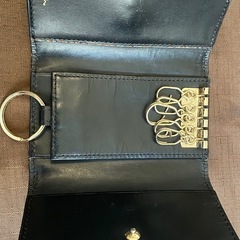  Paul Smith キーケース 5連マーケトリーストライプラビット レザー の画像