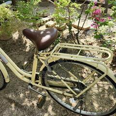26インチ自転車(かご付き)
