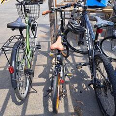 【中古】20インチ　自転車　ネイビー×ブラック×オレンジ×ライトブラウン　CHEROKEE SE　Jeep®　チェロキー　ジープの画像