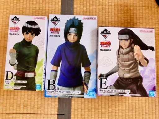 一番くじ NARUTO ナルト中忍試験編 フィギュアサスケネジリー