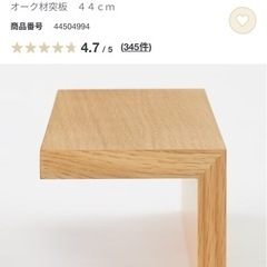 壁に付けられる家具棚　の画像