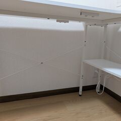 幅110cmのL字型パソコンデスク の画像