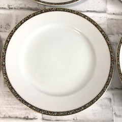 X839 RC Noritake/ノリタケ 日本陶器 プレート 6枚 金彩 柄縁