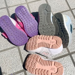 New Balance ベビーシューズ 3足セット　ニューバランス　まとめ売りの画像