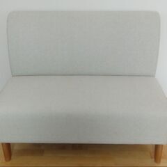 2人掛けソファ　シミあり　無料