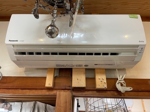 【リサイクルサービス八光】2020年製　パナソニック　エオリア　Fシリーズ　ルームエアコン　6畳/100V　CS-220DFL-W