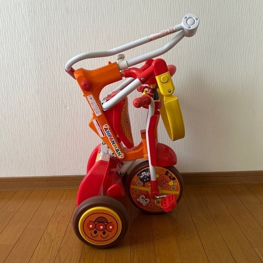 アンパンマン 折りたたみ三輪車 (‪‪にこ‪‪ちゃん) 札幌のベビー‬‬‬‬