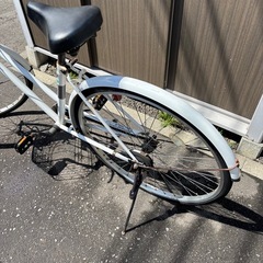 27インチ 自転車 ママチャリ シティサイクル ライト付き　通勤 通学に！の画像