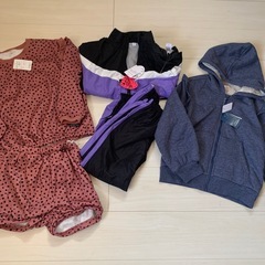 全て新品！130センチ冬服まとめ売りの画像