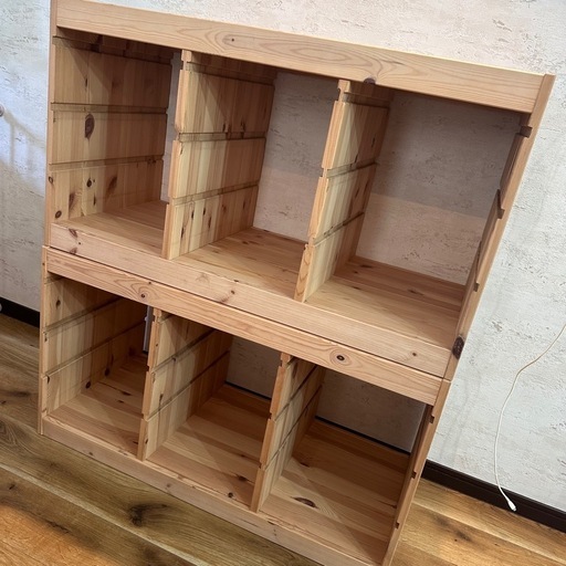IKEA トロファスト パイン おもちゃ収納 棚 ラック (nnk ) 藤阪