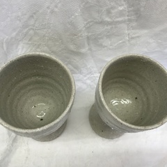 ⭐︎ドリーム2号館⭐︎益子焼ペアワインカップ　＊箱なしの画像