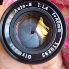 良品〜並品　OLYMPUS G.Zuiko Auto-S 40mm F1.4　pen f用