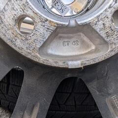 コンパクトカー用タイヤホイールセットの画像