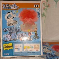 未使用の結晶作り実験キット