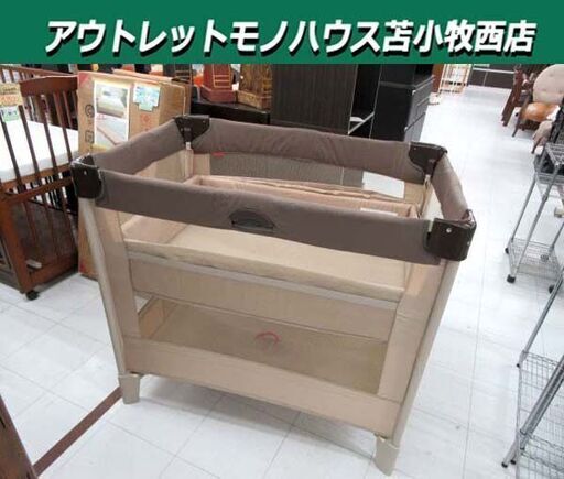 ベビーベッド アップリカ Aprica ココネル エアー ブラウン 折り畳み可 Amazon.co.jp: アップリカ(Aprica) 折り畳みミニベビーベッド ココネル