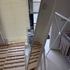 IKEA 鏡　ホワイト