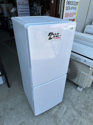 【動作保証あり】Haier ハイアール 2019年 JR-NF148B-W 148L 2ドア 冷凍冷蔵庫 ②【管理KRR723】