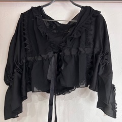 axes femme 黒のボレロ　　