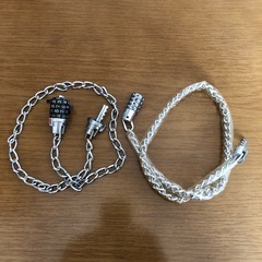 中古自転車の鍵2点