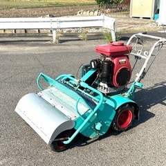 バロネス　HM80 ハンマーナイフモア　 自走式草刈機　セル付き　★超美品★ バロネス HM80 ハンマーナイフモア 自走式草刈機 セル付き ☆超美品