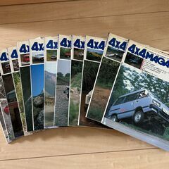 4×4MAGAZIN　四輪駆動車専門月刊誌　1983年の画像