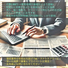 【会計ソフト入力代行サービス】