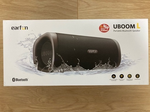美品】EarFun UBOOM L ワイヤレススピーカー 28W 重低音強化