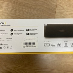 【美品】EarFun UBOOM L ワイヤレススピーカー 28W 重低音強化 Bluetooth 5.0 IP67防水 ステレオペアリングの画像