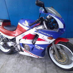 HONDA CBR250R-2 白/青 エンジン始動動画 自賠責...
