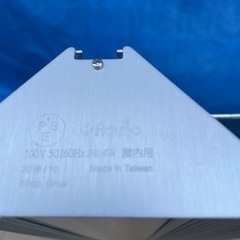 【美品】60㎝水槽用LED照明 2台セット ライトスタンド付　アクロ トライアングルの画像