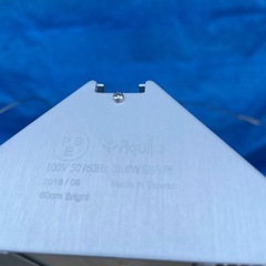 【美品】60㎝水槽用LED照明 2台セット ライトスタンド付　アクロ トライアングルの画像