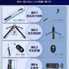 スマホ/GoPro三脚（自撮り棒）お譲りします！の画像