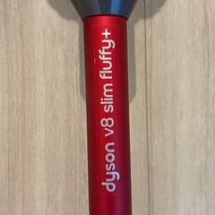バッテリー交換済dyson v8 slim fluffy+  SV10の画像