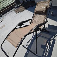 コールマン　リクライニング椅子の画像