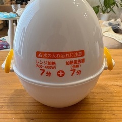 レンジでらくチンゆでたまご(ゆでたまごメーカー/3個用/ニトリ純正)★ほぼ未使用★
の画像