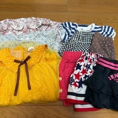 80〜90サイズ夏服9着まとめて