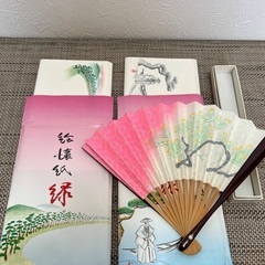 裏千家茶の湯、懐紙、扇子の画像