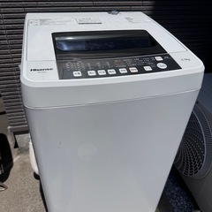 洗濯機　ハイセンス　2018年製