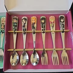 鬼滅の刃　スプーンフォークセットの画像
