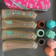 ベッタ 哺乳瓶 4本セット カラフルの画像