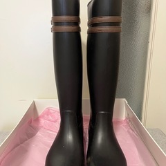 DIANA レインブーツ　ロングブーツ　24.0-24.5cm