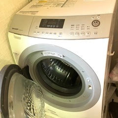 シャープ　ドラム式洗濯機　10kg