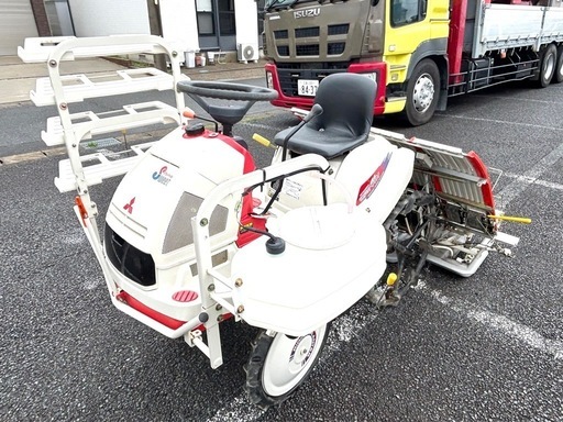 三菱　MPR41H　4条田植え　パワステ　セルスタート　施肥付き　使用回数３回　超美車　極上　即戦力　現物確認大歓迎　